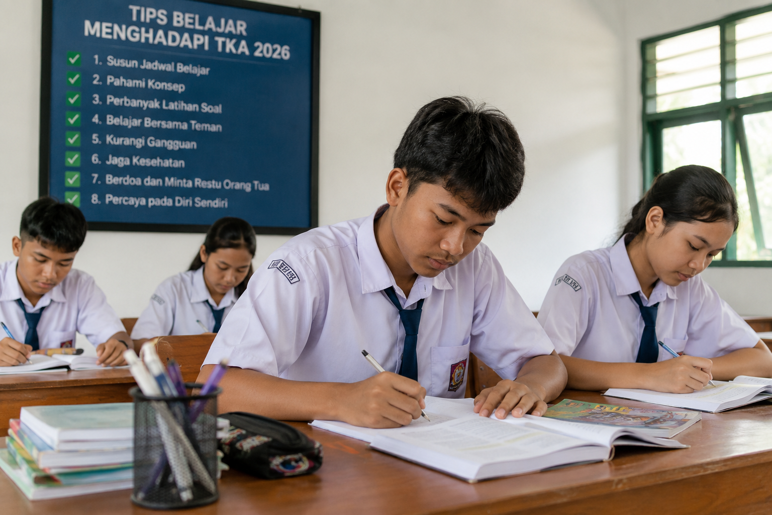 8 Tips Belajar Efektif Menghadapi Ujian TKA 2026
