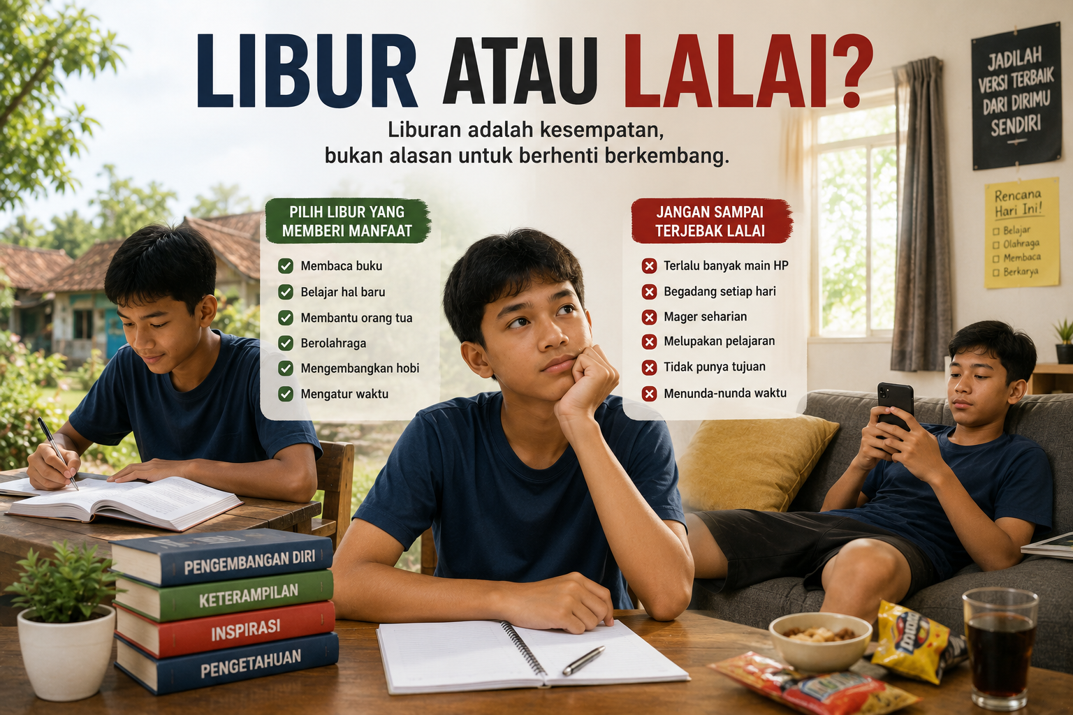 Belajar di Waktu Libur?